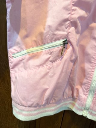 Giubbotto sportivo rosa corto da donna
