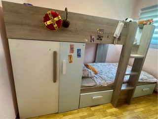Cama tren Conforama MOOD 90x190cm
