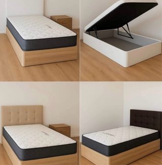 Canapé abatible madera