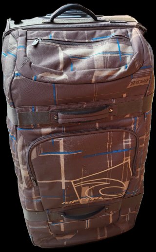 Maleta de viaje Rip Curl a cuadros