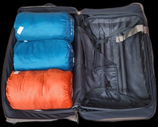 Maleta de viaje Rip Curl a cuadros