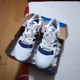Zapatillas Adidas Blancas y Azules