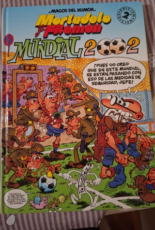 Comic Mortadelo y Filemon Mundial 2002