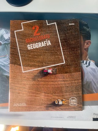 Libro Geografía 2 Bach ANAYA