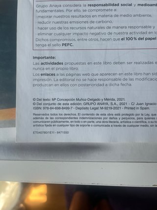 Libro Geografía 2 Bach ANAYA