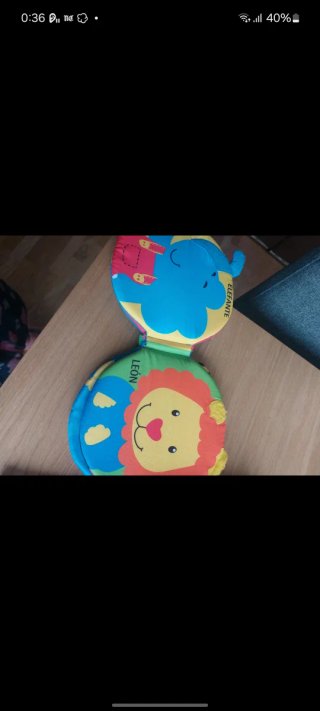Lote 3 cuentos para bebés en tela.