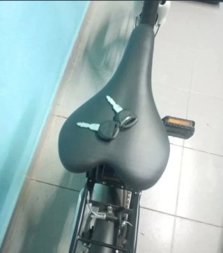 Bicicleta Eléctrica Negra