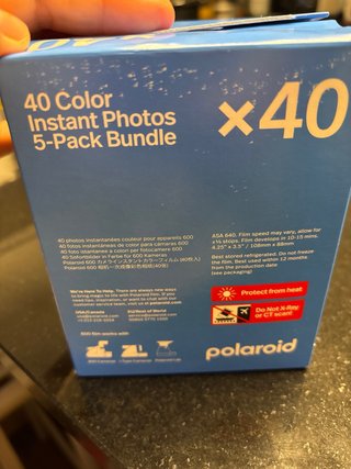Película Polaroid Color 600
