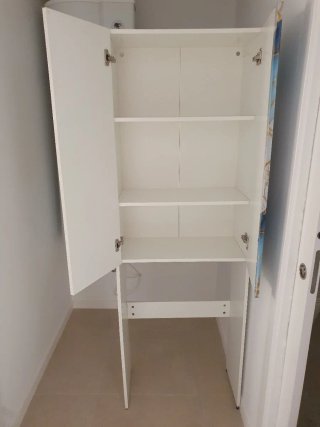 Mueble para lavadora con diseño