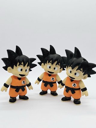 Llaveros Son Goku 3D (Dragon Ball)
