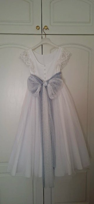 Trajes Comunión Niñas Blanco y Azul/ Blanco y Rosa