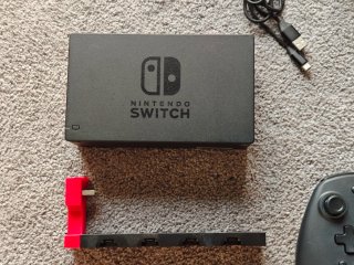 Nintendo Switch V2 Cinza + Acessórios