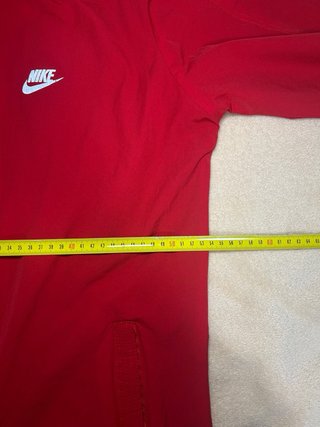 Giubbotto Antivento Sportivo Nike Rosso