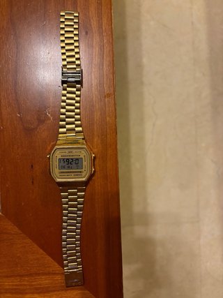 Reloj Casio Dorado Chapado