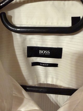 Camisa de vestir Hugo Boss blanca
