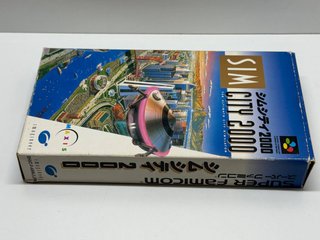 SFC - Sim City 2000 (NTSC J) Super Famicom JAP