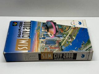 SFC - Sim City 2000 (NTSC J) Super Famicom JAP