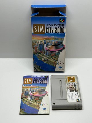 SFC - Sim City 2000 (NTSC J) Super Famicom JAP