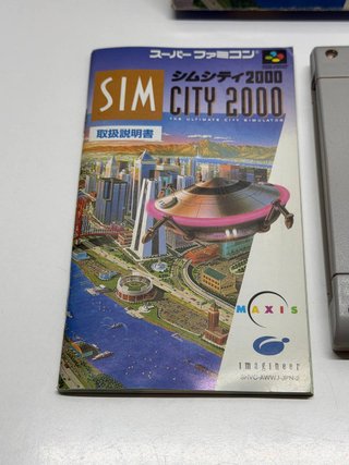 SFC - Sim City 2000 (NTSC J) Super Famicom JAP