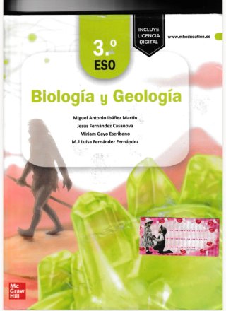 Libros de Biología y Geología  3er ESO