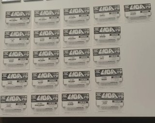Lote 374 Cromos Liga Este 2025/26