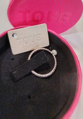 Anillo Tous Perla cultivada y plata
