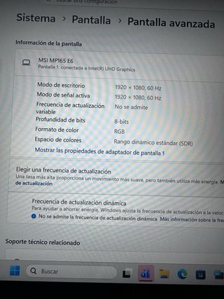 MSI Pantalla Portátil 15.6 Full HD 902264
