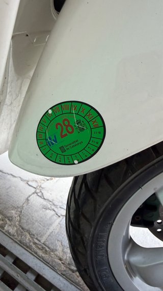Vespa Primavera 125cc ABS /blanca / 8.000 km