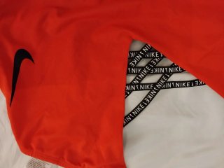Bañador Nike Mujer Rojo y Negro