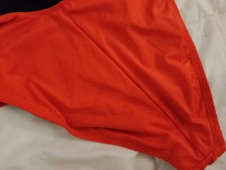 Bañador Nike Mujer Rojo y Negro