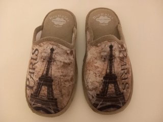 Zapatillas casa BioRelax París Torre Eiffel