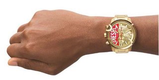 Reloj Diesel Griffed dorado, nuevo