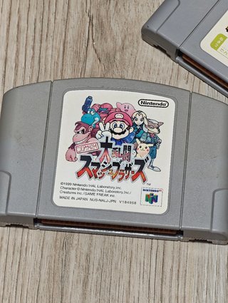 Pack 2 Juegos N64: Smash Bros + Pokemon Snap / Jap