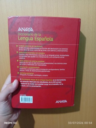 Diccionario de la lengua española Anaya