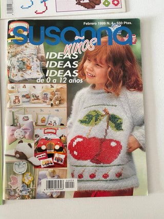Revistas Baby Camila punto de cruz nuevas