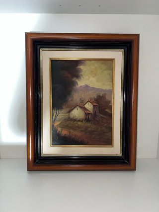 Cuadros Vintage Marco Dorado 5€ unidad
