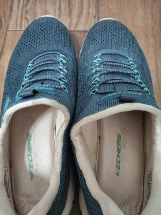 Zapatillas Skechers Azul y Turquesa
