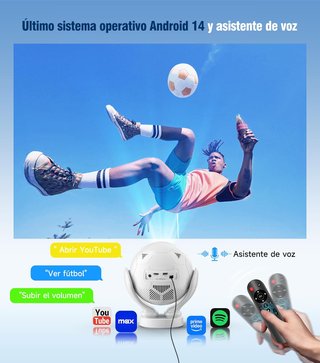 Mini Proyector 4K Magcubic HY300 Pro