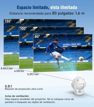 Mini Proyector 4K Magcubic HY300 Pro