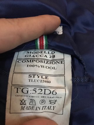 Giacca Sartoria Italiana Uomo