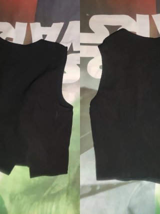 Chaleco S Negro SHEIN