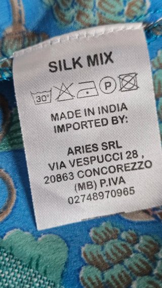 Maxigonna pantalone misto seta