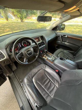 Audi Q7 2008 7 plazas pegatina medioambiental C