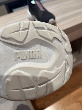 Zapatos Puma negros talla 38