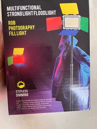 Faretto LED RGB per Fotografia