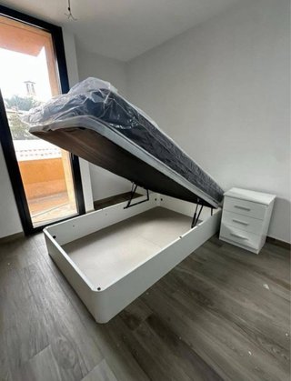 Base de cama con almacenaje
