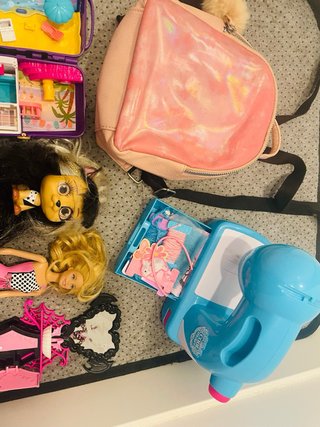 Lote Juguetes Niñas Muñecas Accesorios