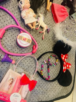 Lote Juguetes Niñas Muñecas Accesorios