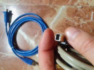 Cable USB a/B Impresora