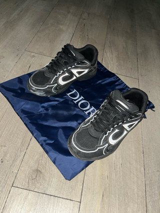 Botas Dior B30 Negras y Blancas